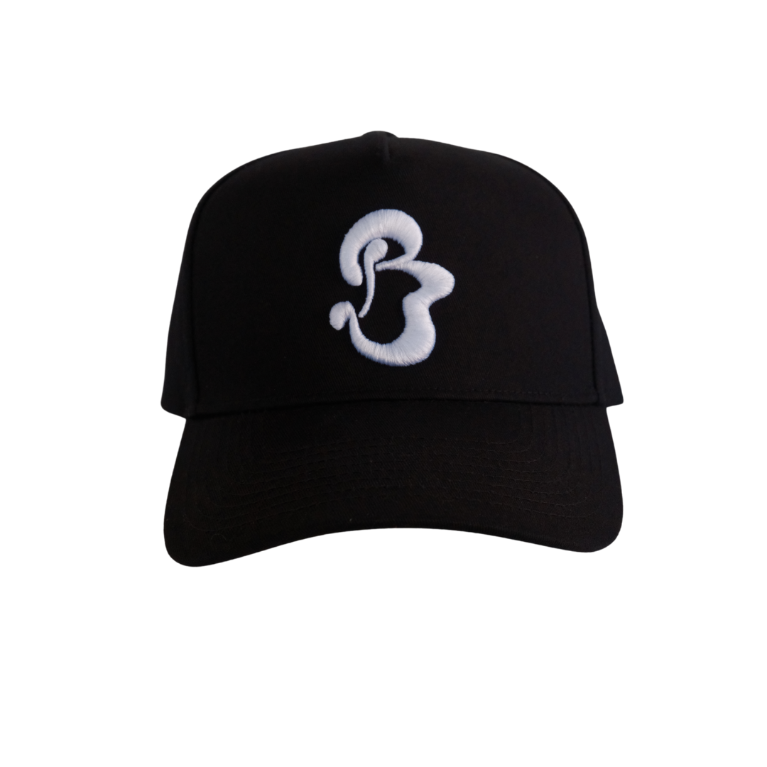 Embroidered B-Logo Snapback