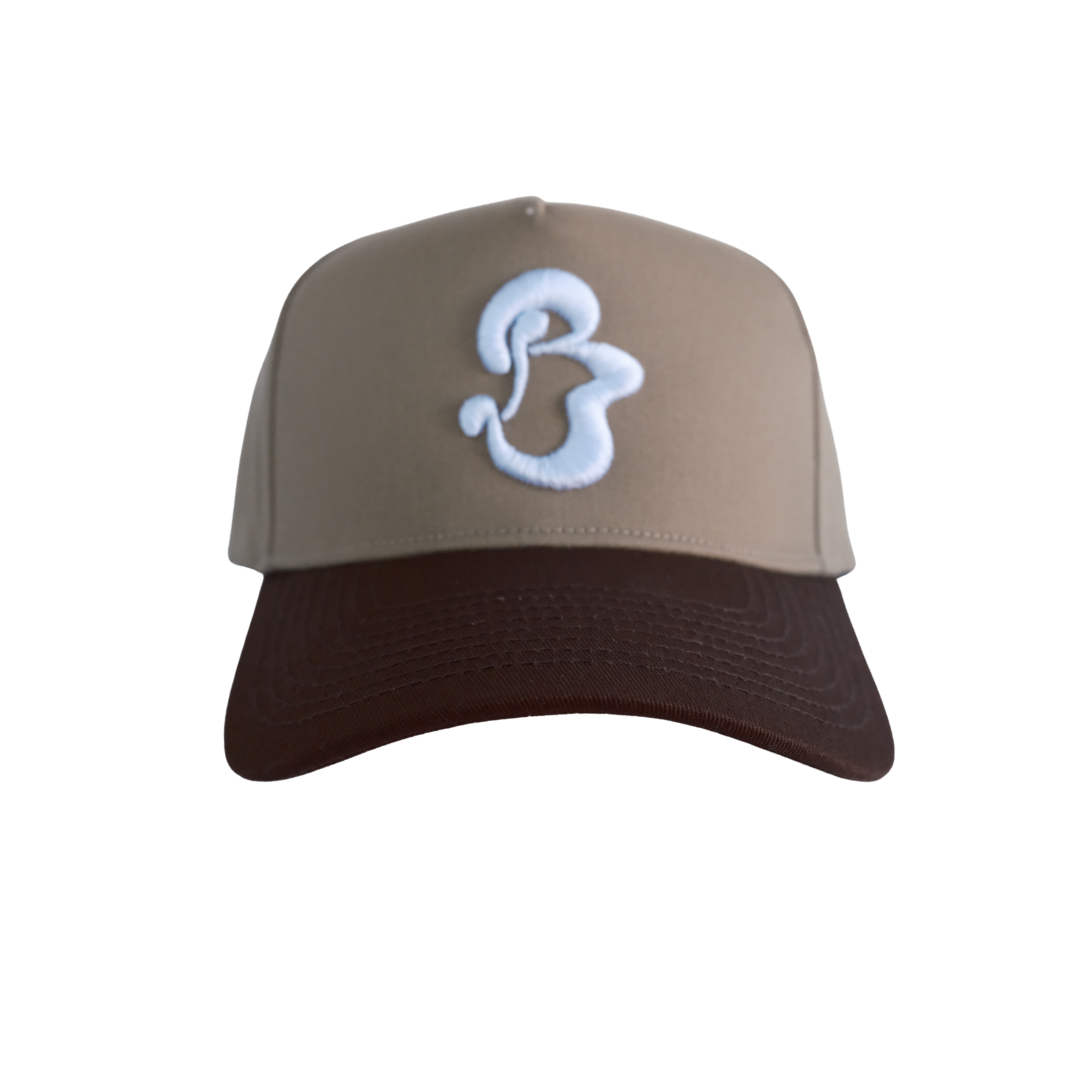 Embroidered B-Logo Snapback