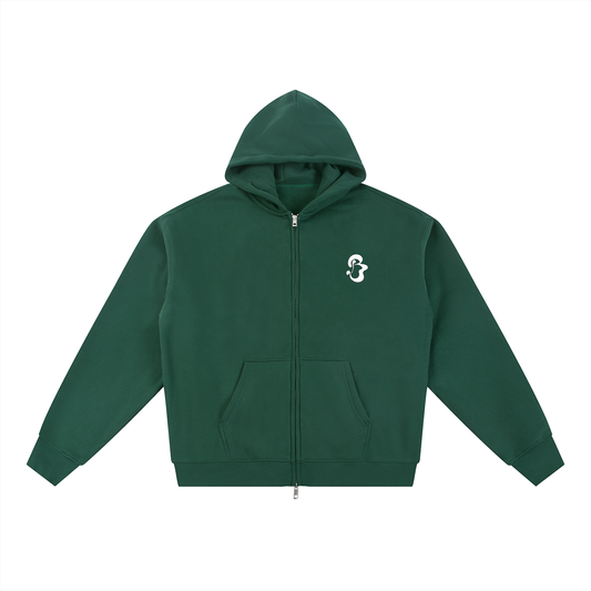 Green Hounds Zip-Up