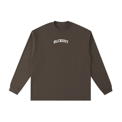 Brown Arc Logo Long Sleeve